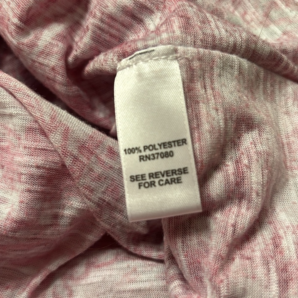 Cato Plus Size Pink Patterned Butterfly Style Blouse womens 26/28 - Picture 6 of 6